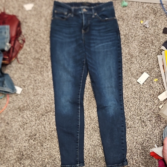 Lucky Brand Denim - Lucky Brand High Rise Dark Blue Jeans